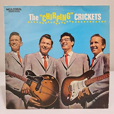 BUDDY HOLLY THE CRICKETS quot;The quot;Chirpingquot; Crickets LP 1975 Mono Coral CDLM 8035 $19.99