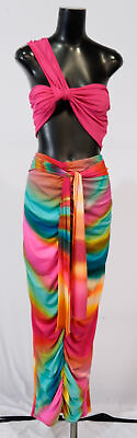 #ad The Active Avenue Women#x27;s 2 Piece Skirt Set JW7 Multicolor Size 2XL NWT $13.39