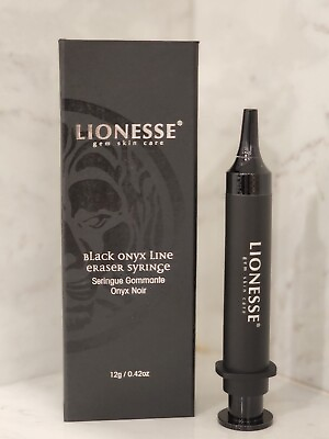 Lionesse Black Onyx Line Eraser Syringe Anti Aging Solution 12G 0.42 oz $99.00