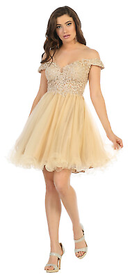 #ad SALE HOMECOMING SHORT SEMI FORMAL PROM DANCE PARTY COCKTAIL DRESSES UNDER $100 $129.99