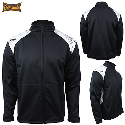 #ad Gamehide Pistol River Softshell Jacket 2X Black Naked North Snow Camo $24.99