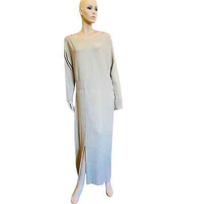 #ad New Anthropologie Plus Maxi Taupe 3X Size New w tag in Excellent Conditions $98.00