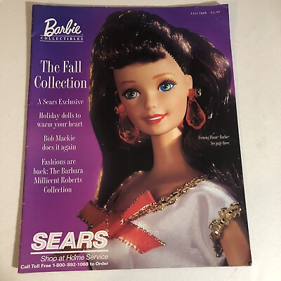 #ad #ad Vintage 1996 Barbie Sears Catalog The Fall Collection Catalogue $10.99