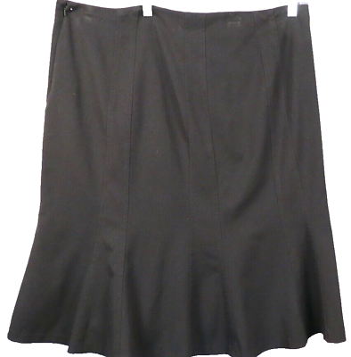 #ad Lane Bryant Flare Knee Length Dark Academia Boot Cut Women’s Skirt Size 16 $14.40