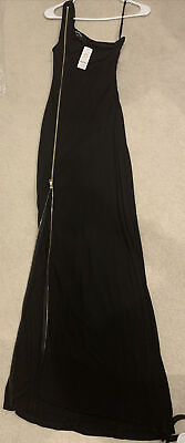 #ad black long dress Small XS $85.00