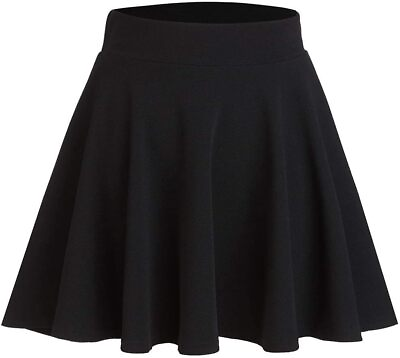 #ad CUNLIN Womens Skirt XXS 6XL Plus Size Super Stretchy Elastic Waist Skirts $38.24