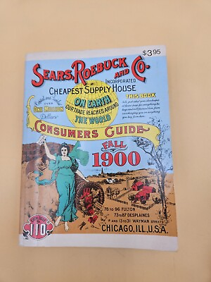 #ad Vintage 1970 Sears Roebuck and Co Consumers Guide Catalog Fall 1900 Vol. 110 $10.00