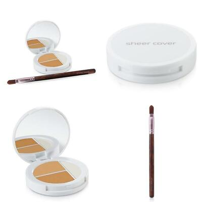 Sheer Cover Studio Conceal and Brighten Highlight Trio Two Toned Concealers New $26.63