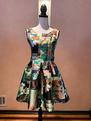#ad Girls Summer flower dress 40 Used 1 Time $99.00