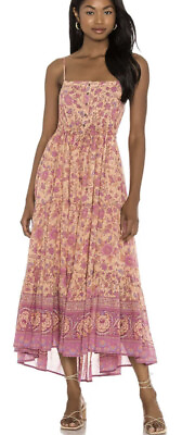 #ad spell and the gypsy collective dress Strappy Maxi Dress XS Women’s Pink $99.99