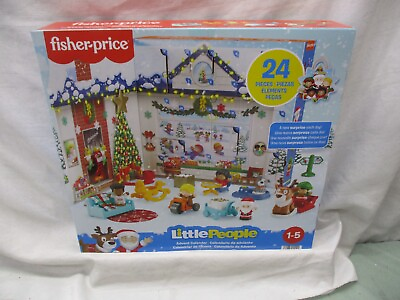 Fisher Price Little People Advent Calendar Christmas 24 Pieces Countdown 2022 $34.34