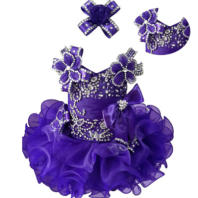 #ad #ad Jenniferwu Baby Girls Lace Tutu Dresses Pageant Party Wedding Christmas Dress $75.65