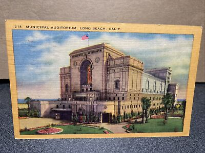 Municipal Auditorium Long Beach California Postcard￼ $8.99