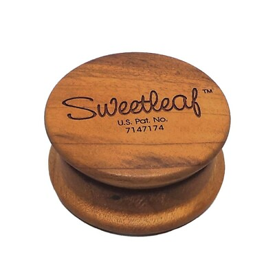 Sweetleaf 2.5quot; Wood Herb Grinder Party Size $28.99