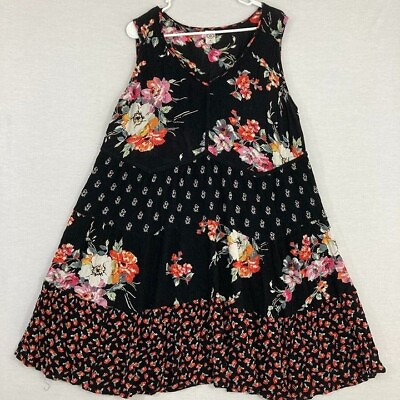 #ad Bila Ultra Soft Rayon Floral Boho Dress size XL $19.00