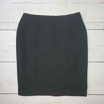 #ad Talbot Black Pencil Skirt size 4p $9.00