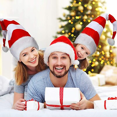 Santa Hat Christmas Long Felt Xmas Elf Hats for Christmas Party Xmas Gift Red $12.99