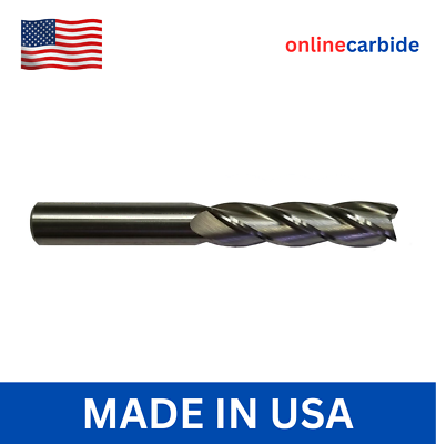#ad #ad 5 8quot; 4 FLUTE LONG CARBIDE END MILL $74.95