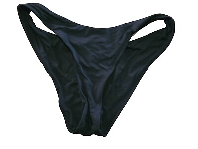 #ad Roxy Women#x27;s Cheeky Black Bikini Bottom Swimwear Small S new NWOT Swimsuit $17.00
