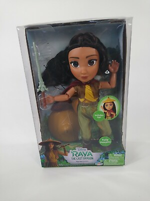 Disney Raya and the Last Dragon 14 Inch Raya Warrior Poseable Doll New $6.99