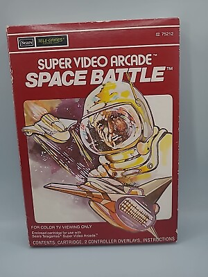 #ad 1979 Space Battle Sears Tele Games Super Video Arcade Intellivision $9.95