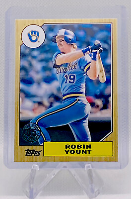 #ad 2022 Topps Series One Robin Yount 1987 Anniversary Insert #T87 54 Brewers $1.99