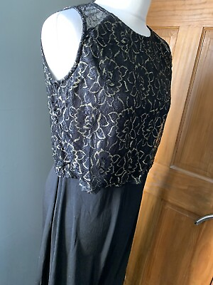 mela loves london Black Maxi Dress Size 16 GBP 39.99