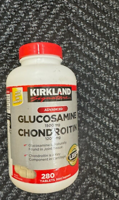 #ad Kirkland Signature Extra Strength Glucosamine Chondroitin 1200mg 280 Tablets $20.99