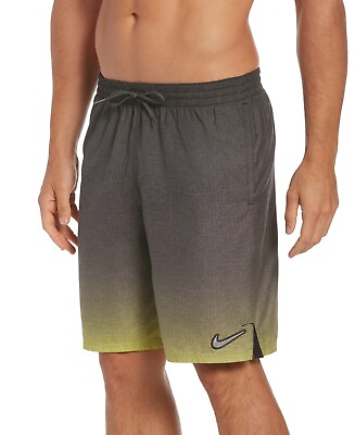 #ad #ad Nike Mens 9quot; Gradient Fade Swimsuit Green Medium $21.32