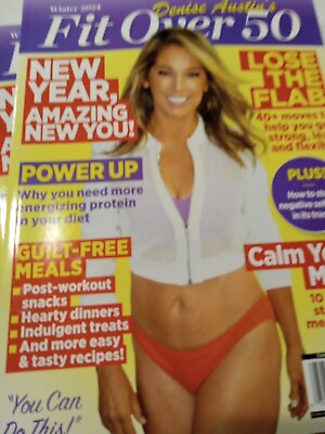 Denise Austin#x27;s Fit Over 50 Magazine Winter 2024 $4.00