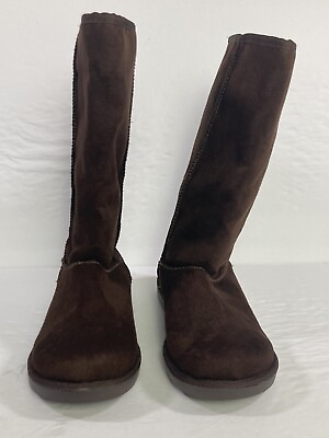 #ad Relativity Womens Dark Brown Boots Size 8 $15.99