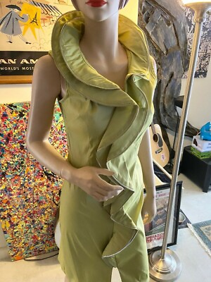 #ad Gorgeous Green Cocktail Dress with Zipper Lining $78.00