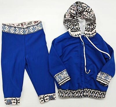 #ad Great Dawanda Baby Handmade Set Trousers Hooded Jacket Size 74 $21.25