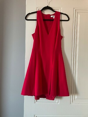 #ad Elizabeth and James red cocktail dress size 4 perfect for summer wedding guest $40.00