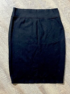 #ad Sweet Hearts women’s size medium pencil skirt black stretch body contouring $11.00