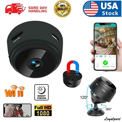 Mini Hidden Spy Camera Wireless Wifi IP Home Security HD 1080P DVR Night Vision $9.95