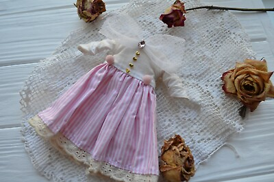 Blythe doll clothes pink dress Blythe clothesBoho dress outfit for blythe $26.00