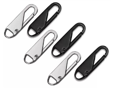 8Pcs Zipper Fixer Repair Pull Tab Instant Kit Bags Zipper Pull Replacement $7.40
