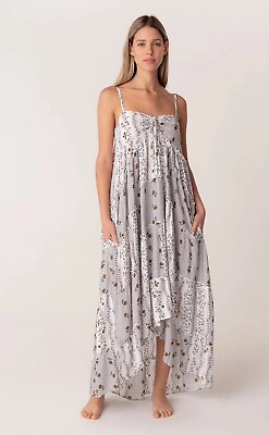 #ad Love Stitch Spin For Me Floral Maxi Dress Size M $35.00