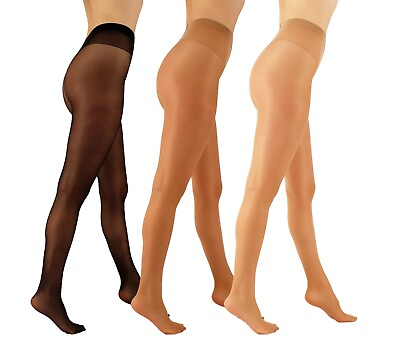 Womens Sheer Up to Waist Wide Band Tights Hipster Aurellie GBP 5.45