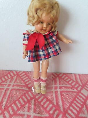 #ad SHIRLEY TEMPLE doll 13quot; COMPO 30#x27;s all original clothes $399.99