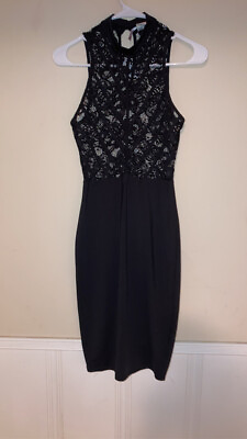 Cocktail dress black size small Lace $28.50
