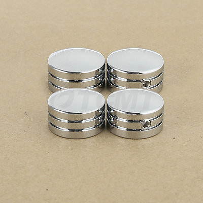 #ad Chrome 4PCS Head Bolt Covers Fit For Harley Sportster 1986 2022 Twin Cam 1999 Up $11.98