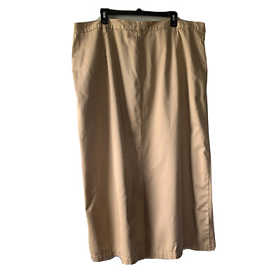 carolina blues plus size khaki skirt long 26W $15.29
