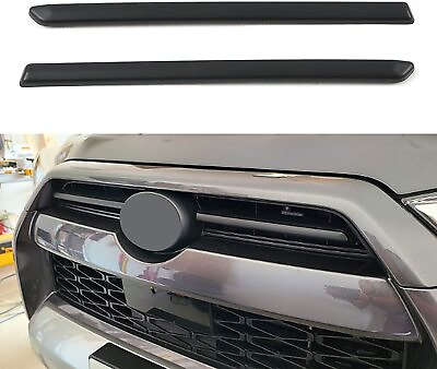 #ad Matte Black ABS Front Center Grille Inserts Cover Trim Replace for 2020 4Runner $11.09