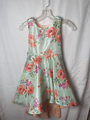 #ad Wonder Nation Girls Special Occasions Dress Wedding Easter Spring Size 8 $10.00