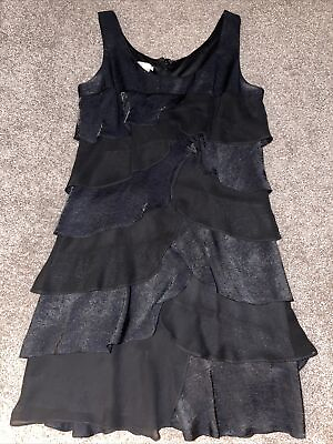 Black Cocktail Dress size 6P $19.00