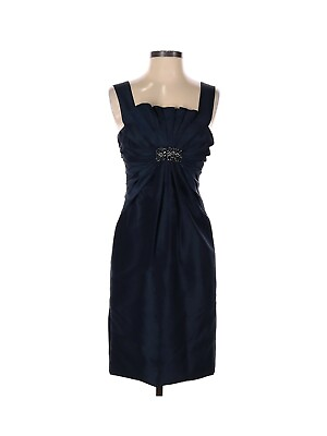 Mikael Aghal Dress Blue Cocktail Size 0 $79.99