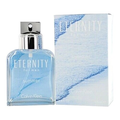 Eternity Summer 2010 Batch by Calvin Klein 3.4oz EDT for Men NEW SEALED Box $79.95