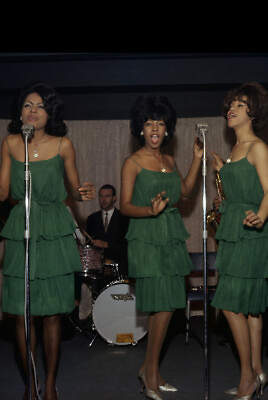 The Supremes Vintage In Concert Wearing Green Dresses 18x24 Poster $25.40